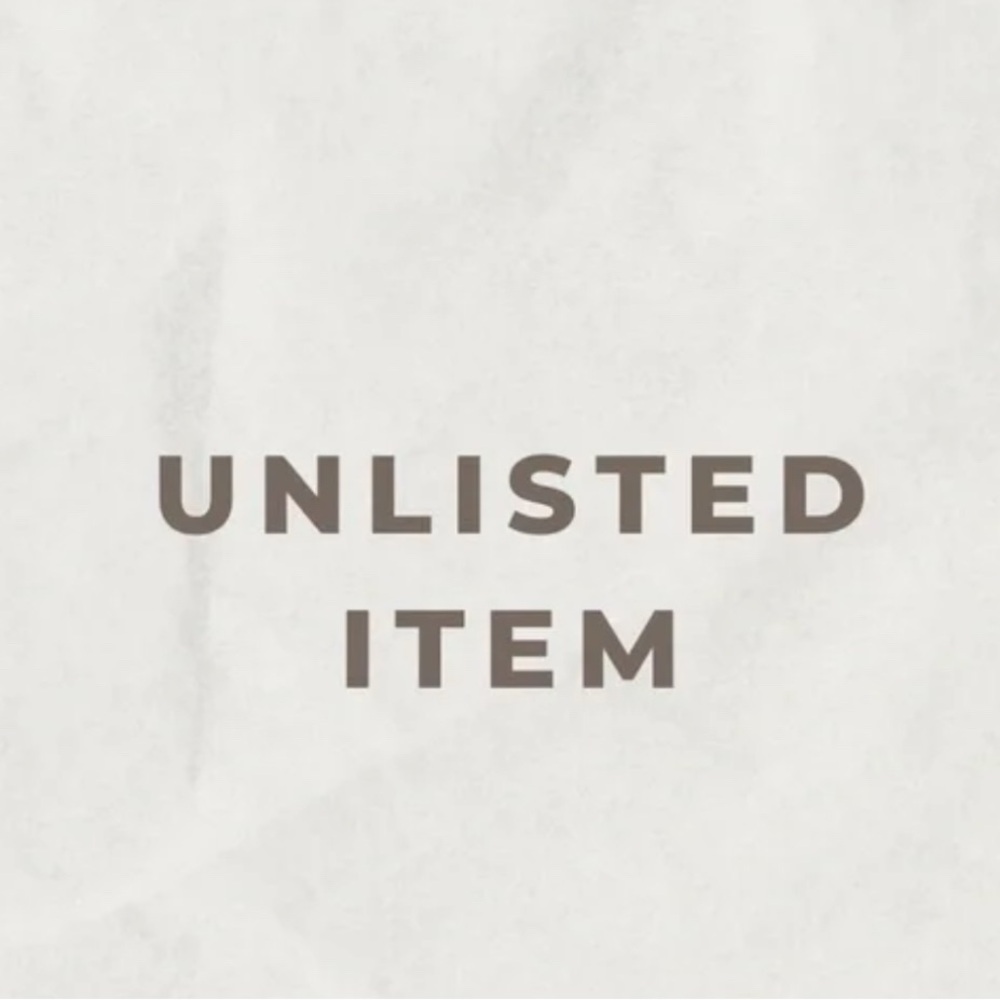 Unlisted Item